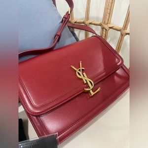 saint Laurent medium Solferino calfskin shoulder bag